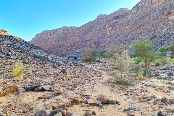 Randonnée dans l'oued Djerat