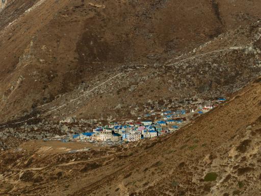 Nepal, Langtang trek, Kyanjing gompa