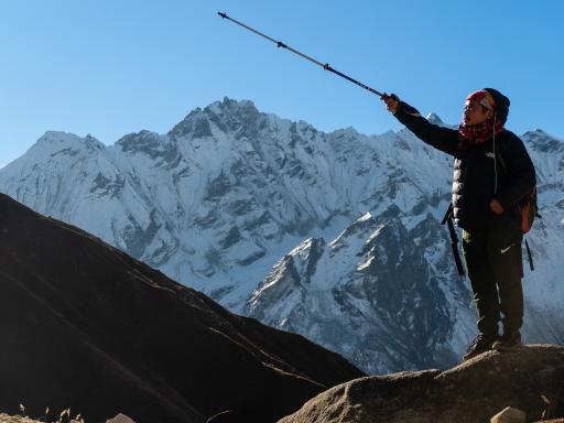 Nepal, Langtang trek, Tsergo Ri 4984 m