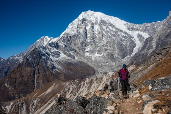 Nepal, Langtang trek, Tsergo Ri 4984 m