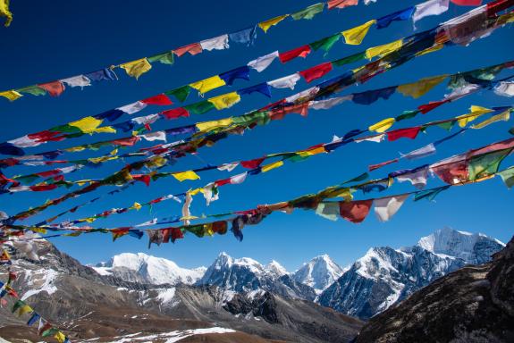 Nepal, Langtang trek,  Tsergo Ri 4984 m