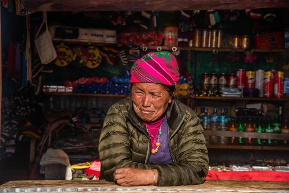 Nepal, Langtang trek, Kyanjin Gompa
