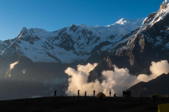 Toni Hagen trail  dans la région des Annapurna au Népal