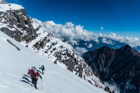 Toni Hagen trail  dans la région des Annapurna au Népal