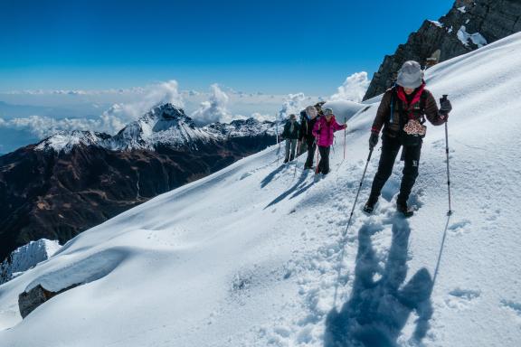 Toni Hagen trail  dans la région des Annapurna au Népal