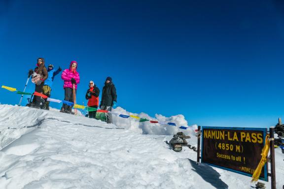 Toni Hagen trail  dans la région des Annapurna au Népal