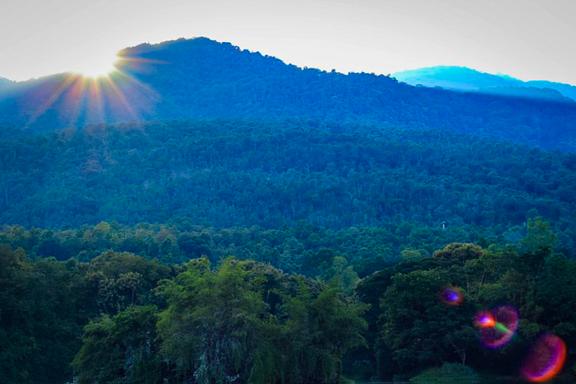 Montagnes proches de Chiang Mai