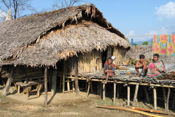 Randonnée vers un village du peuple nocte en Arunachal oriental