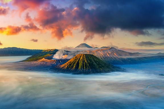 Randonnée au Mont Bromo en Indonésie