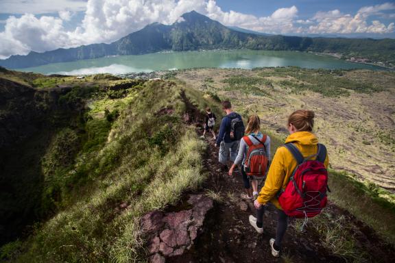 Trek au Mont Batur en Indonésie
