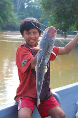 Waoranis en Amazonie équatorienne
