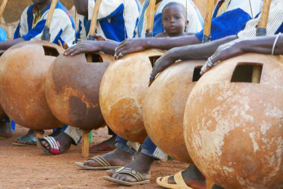 Tambours Malinké en Côte d'Ivoire