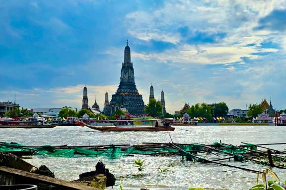 Voyages et temple de bangkok