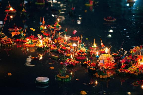 Loy Krathong en Thaïlande