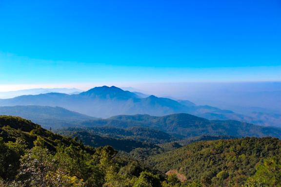Montagnes proches de Chiang Mai