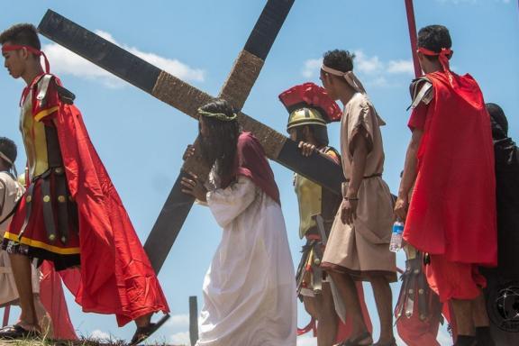 Voyage vers une procession pascale dans la région de Pampanga