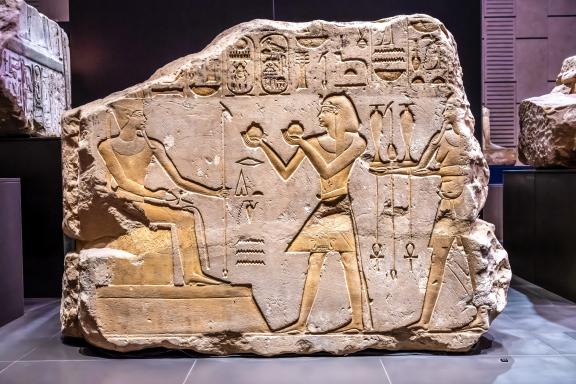 Égypte, Le Caire, plateau de Gizeh, Grand Musée Égyptien (GEM)
