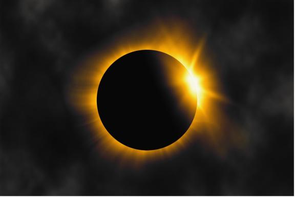 Éclipse solaire en Algérie
